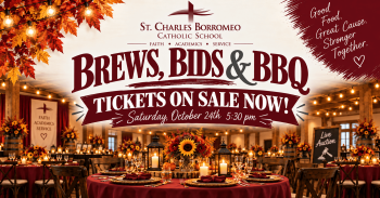 Join us for Brews, Bids and BBQ ~ October 24th!