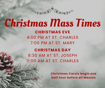 Christmas Mass Times