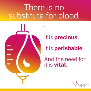 St. Joseph Versiti Blood Drive September 2nd
